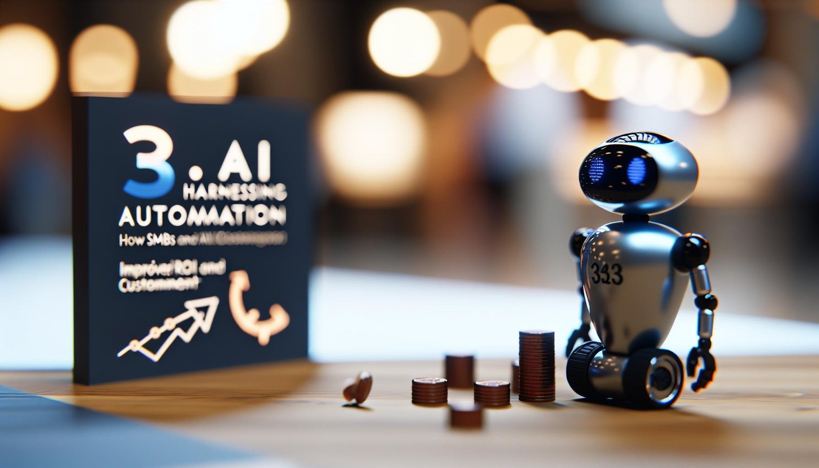 Hyödyntämällä tekoälyn automaatiota: miten pk-yritykset voivat parantaa sijoitetun pääoman tuottoa ja asiakasvuorovaikutusta